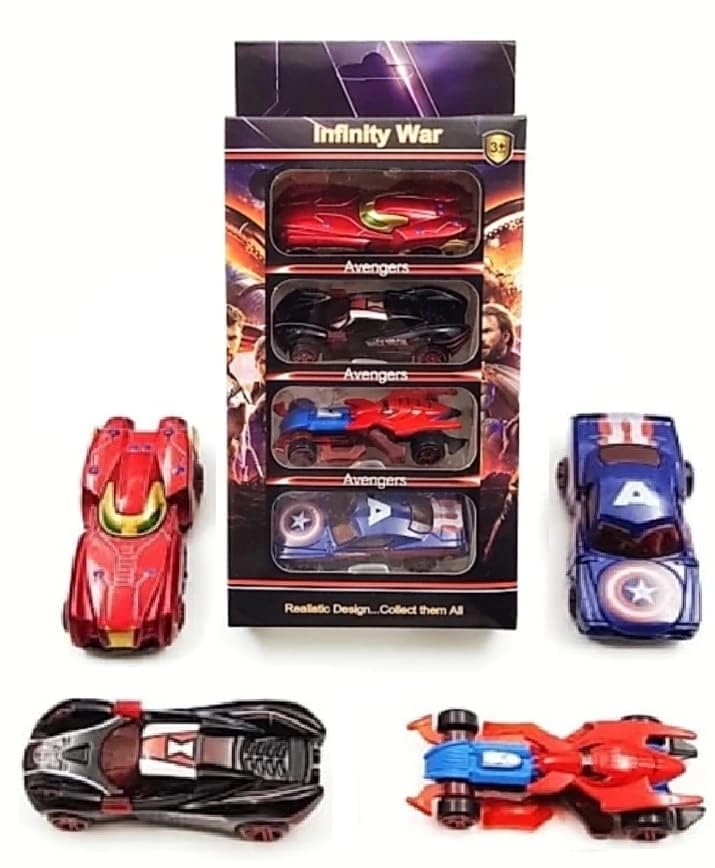 Avenger Car Pack - 1:64 4pcs