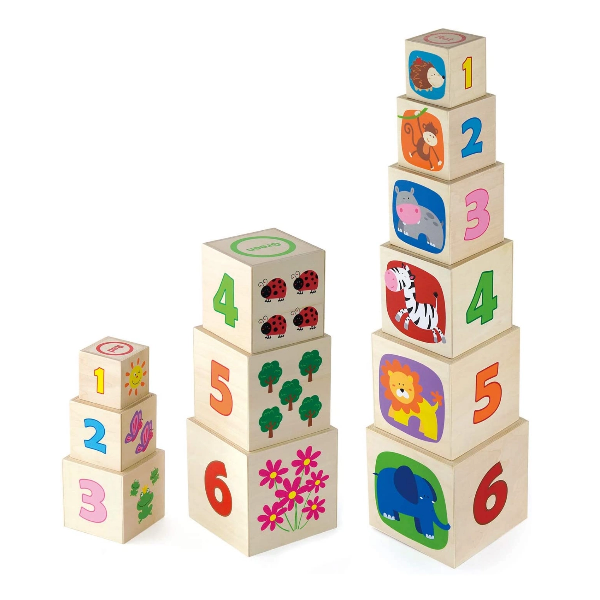 Nesting & Stacking Blocks - 6 pcs