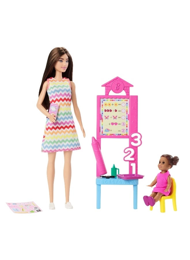 Barbie You Can Be Anything Teacher Doll - 23.81 cm Brunette Ages 3+
