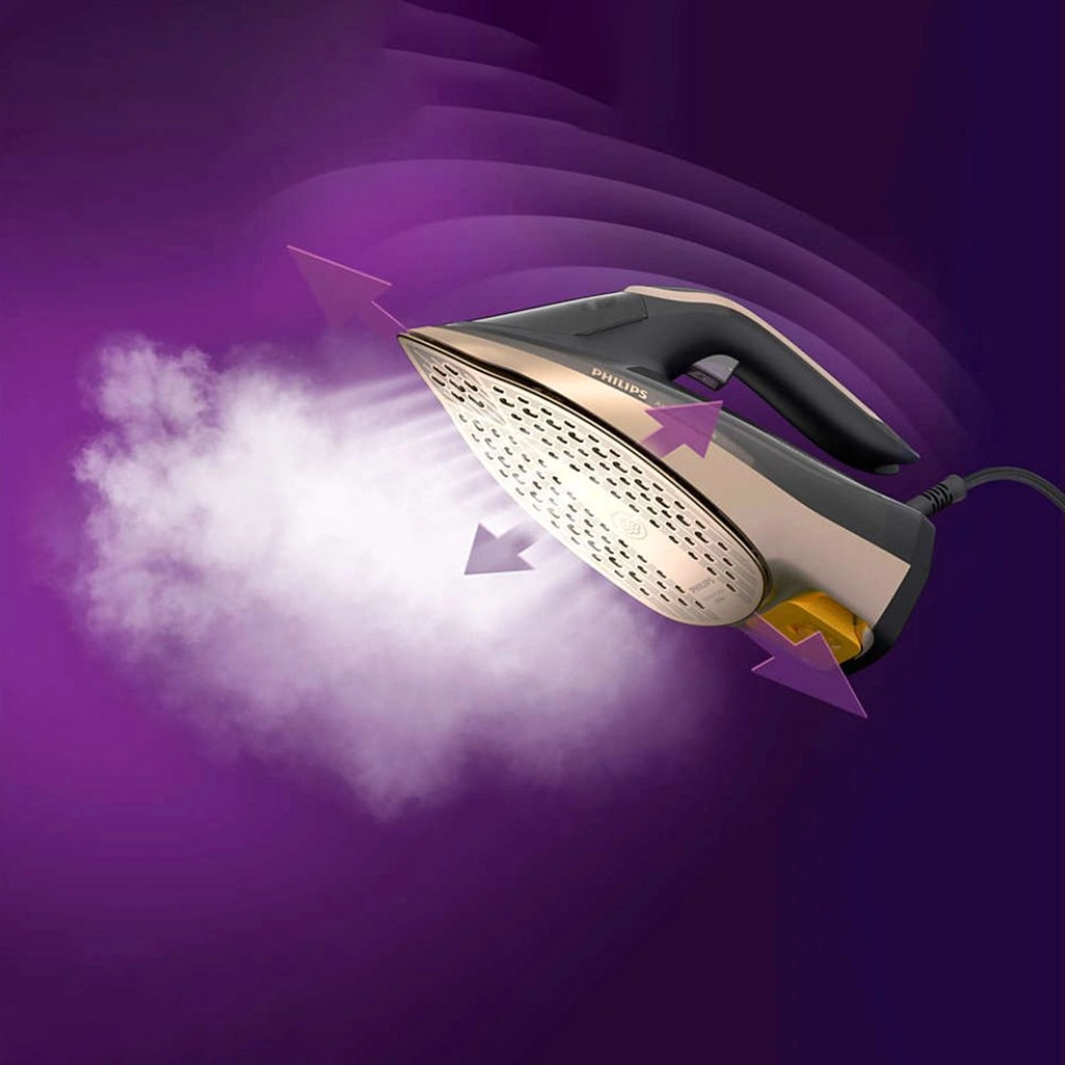 Azur 8000 Series Steam Iron - 3000W 260 g Turbo Steam Boost