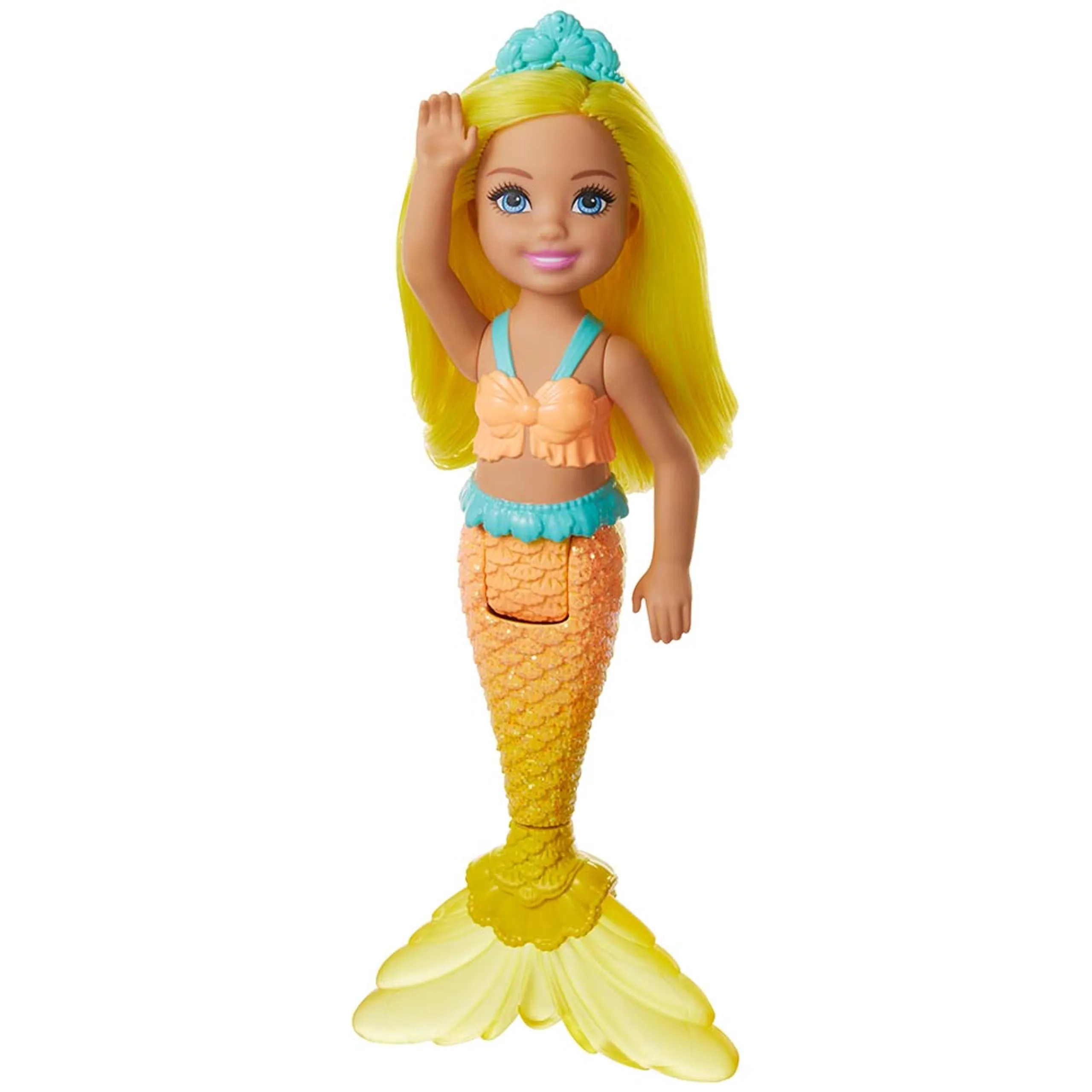 Barbie Dreamtopia Chelsea Mermaid Doll - 6.5-Inch Multicolor Ages 3+