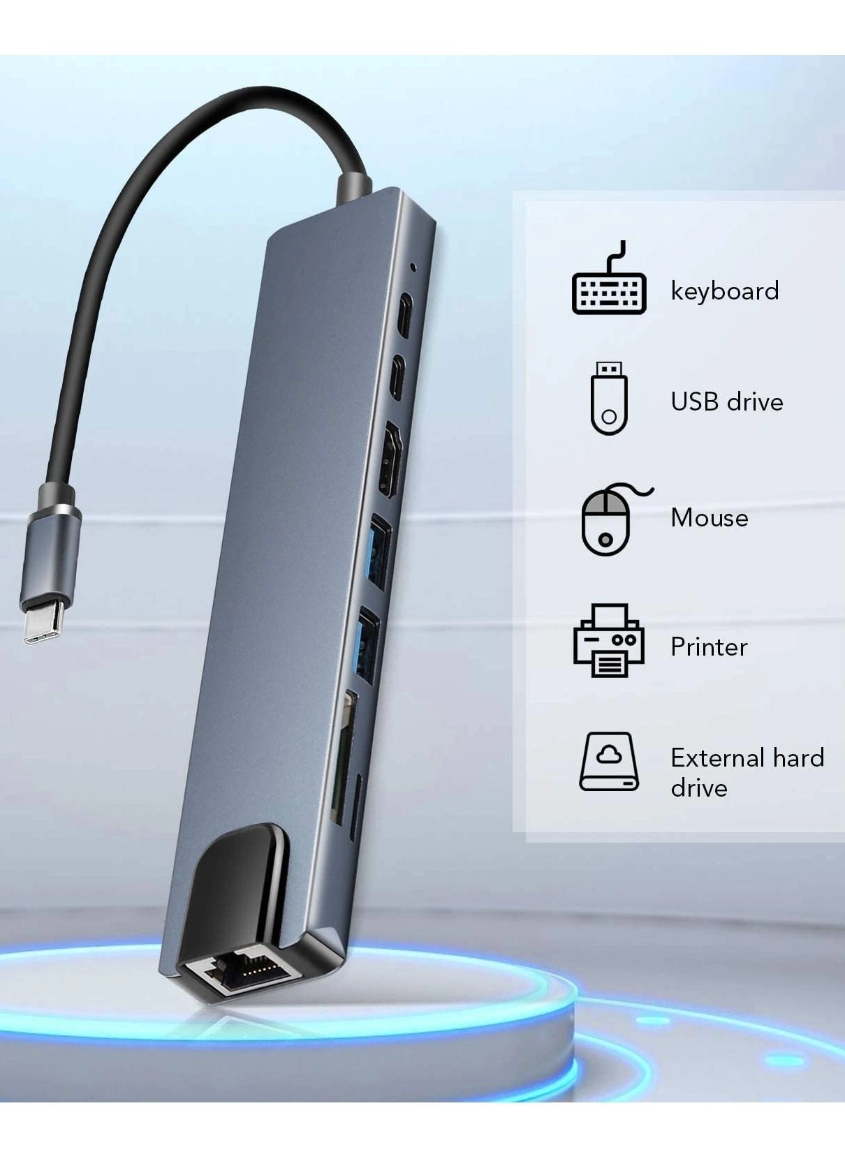 USB C Hub Docking Station
