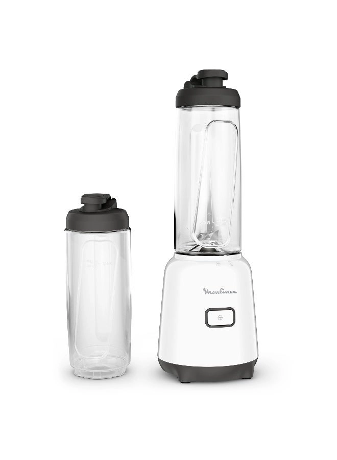 Moulinex LM15F127 - Portable smoothies Tritan bottles Easy-cleaning removable blades
