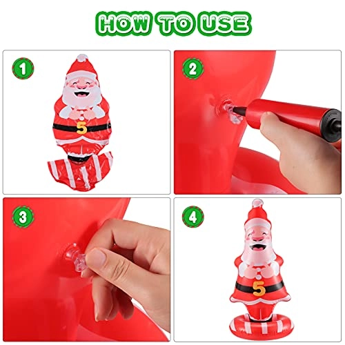 Santa Claus Ring Toss Game - 10 piece(s)