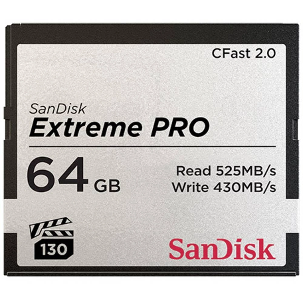 SanDisk Extreme PRO CFast 2.0 - 64GB