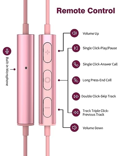 USB C Headphones Wired Earbud