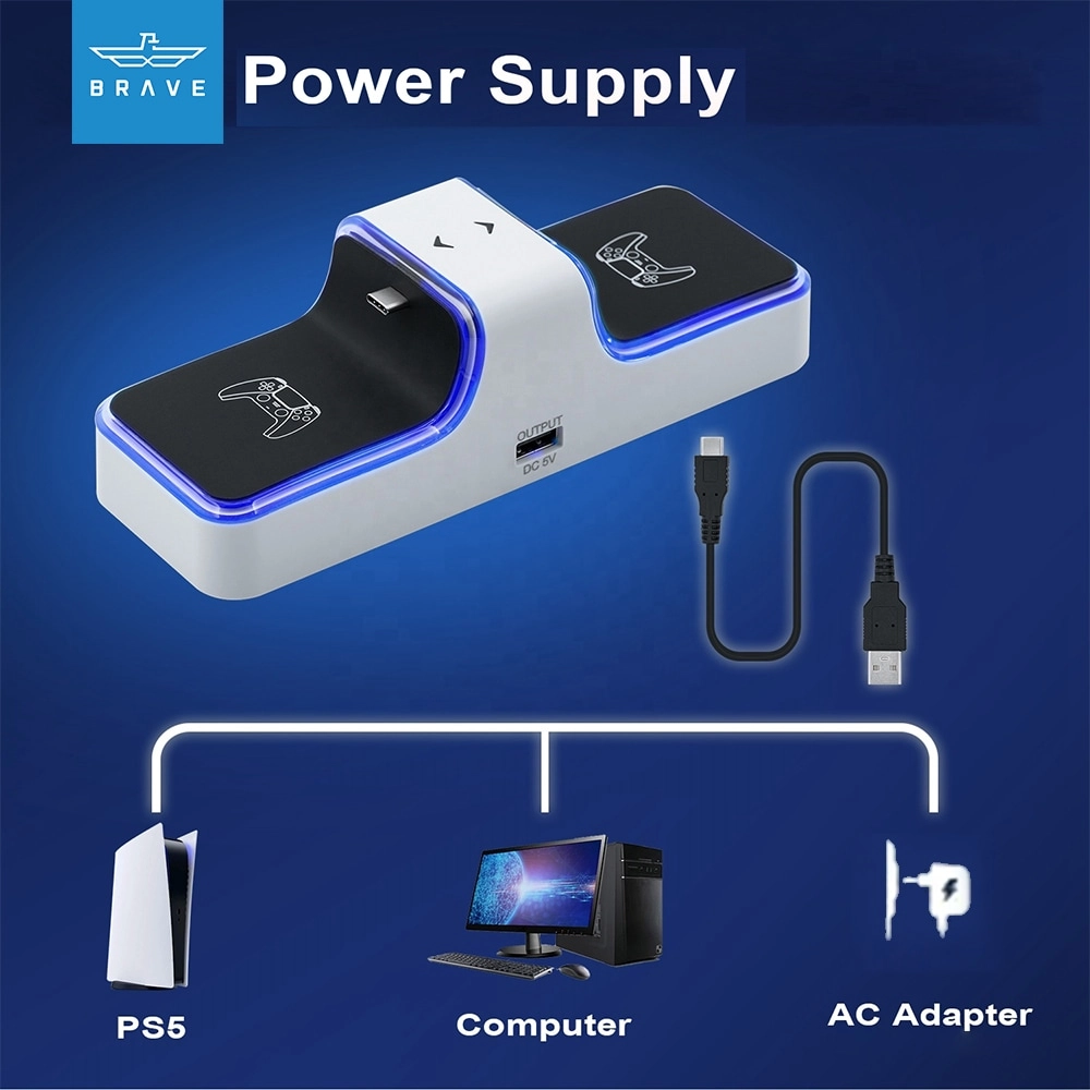 Dual Charger Dock - Wireless Ps5