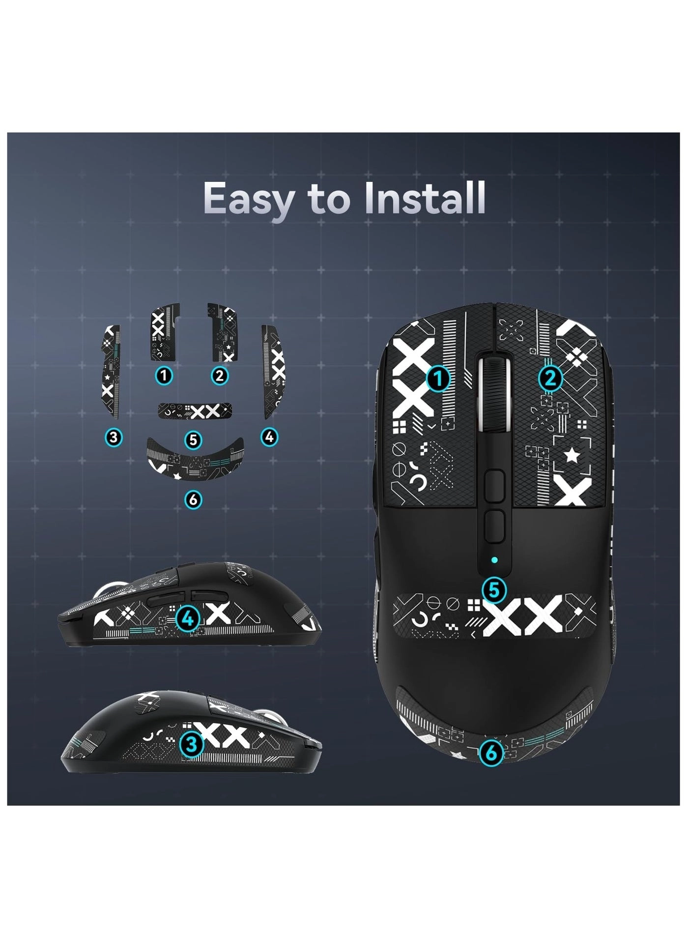 X6 Lightweight Gaming Mouse - Wireless