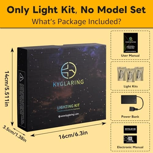 LED lighting set - Compatible with Lego 77256