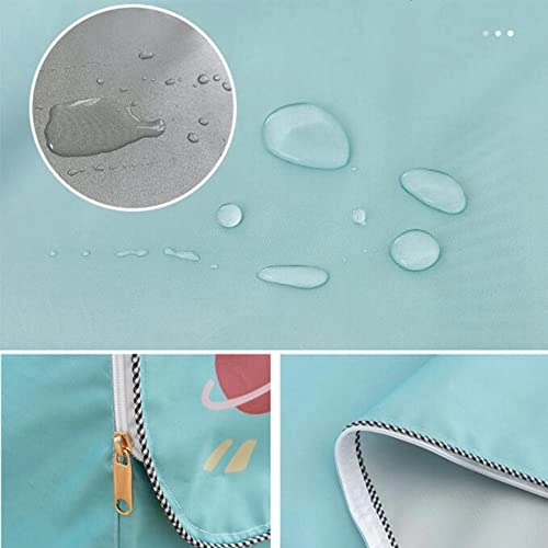 Washing machine cover - S white flower front load