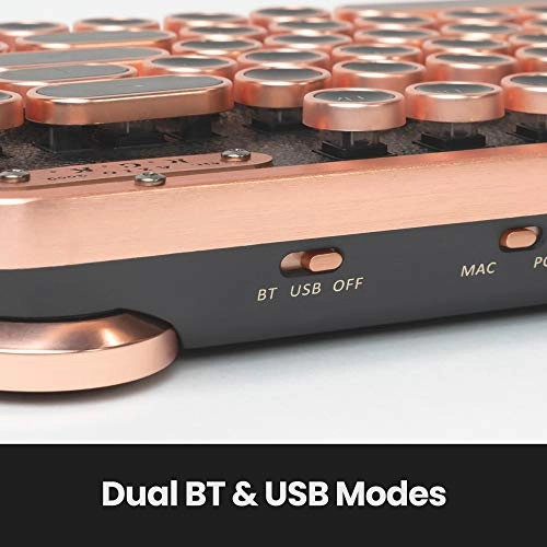 Retro Compact Keyboard - Wired/Wireless