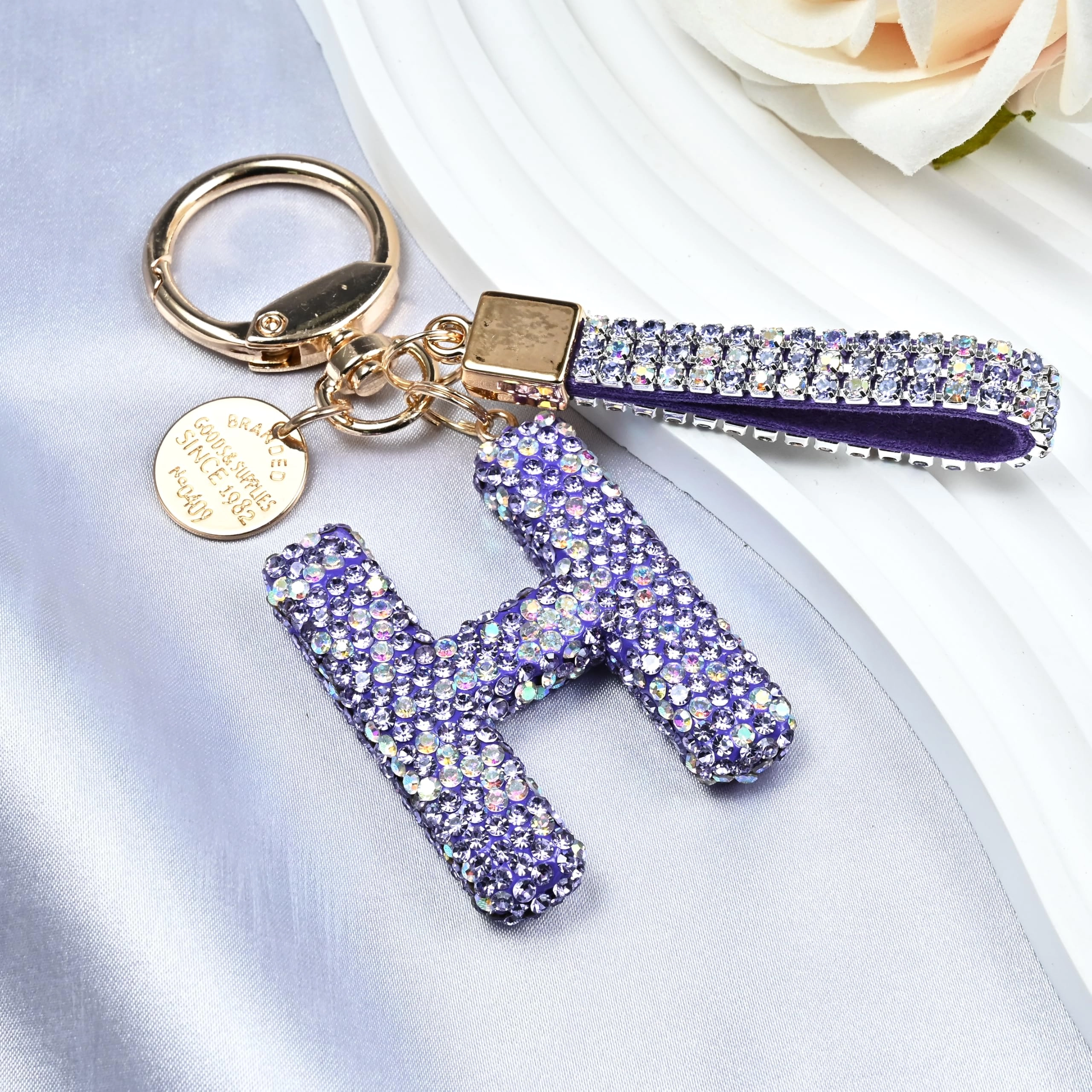 Initial Letter Keychain - Letter