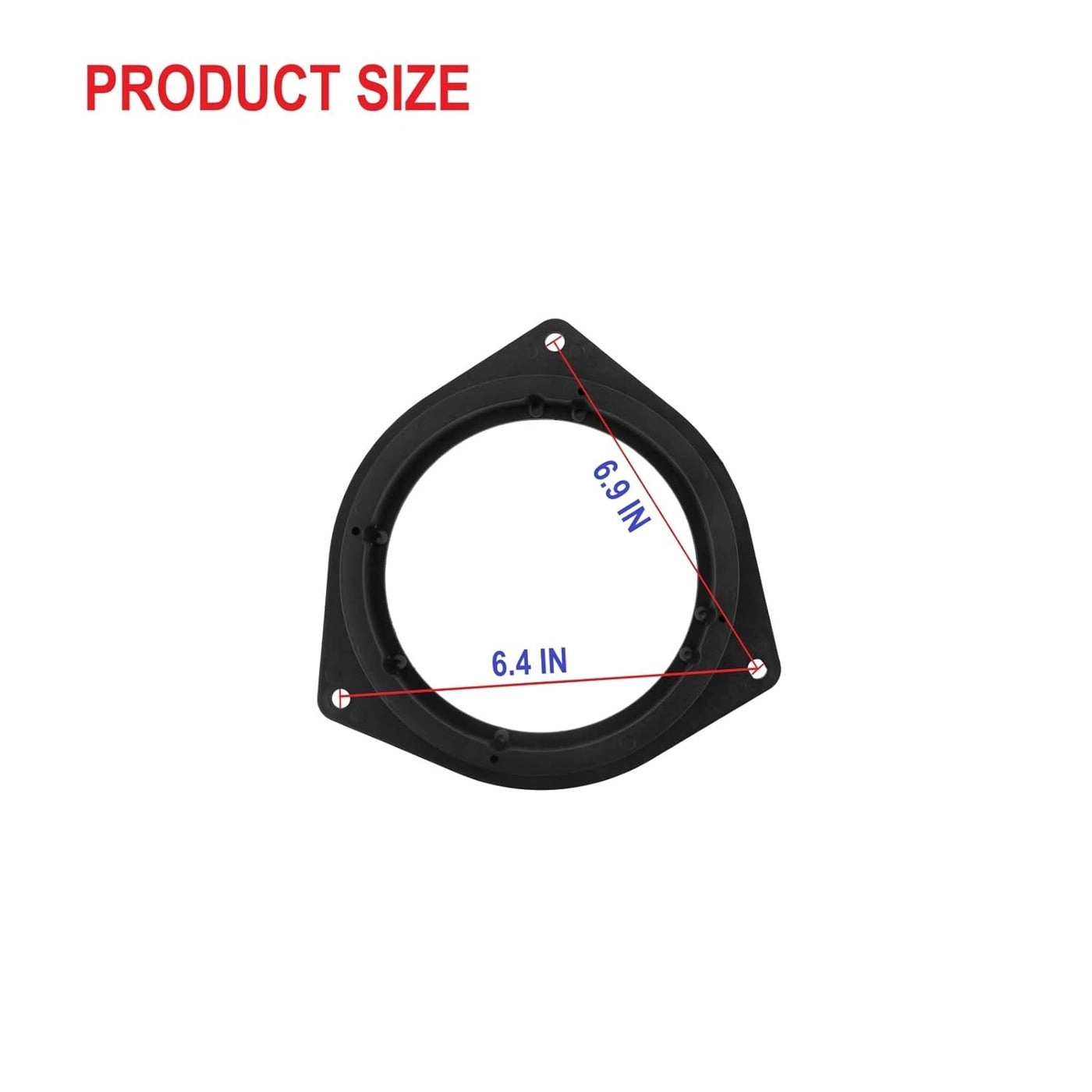 Car Speaker Spacers Adapter - 6.5"