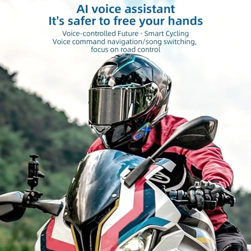 Helmet Bluetooth Headset - BT 6.0 In Ear