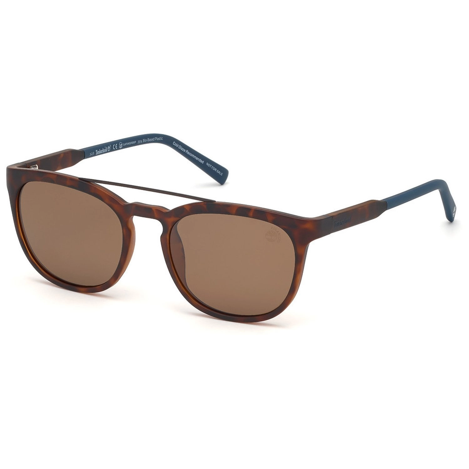 Sunglasses - 55mm Dark Havana/Brown