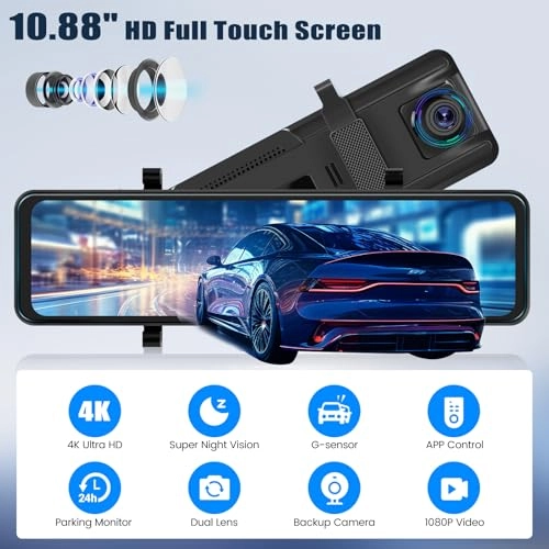 Mirror Dash Cam - 2160p