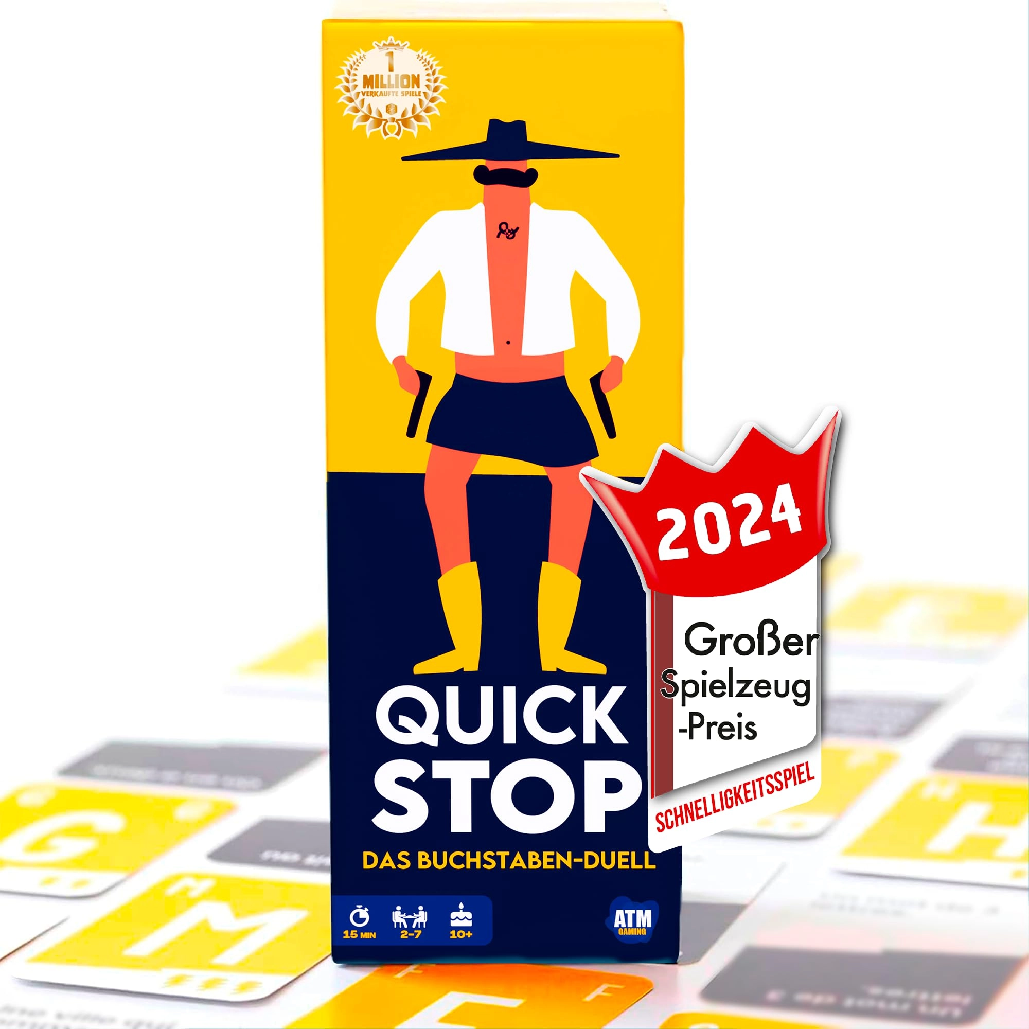 ATM Gaming Quickstop: The Letter Duel - Card Game