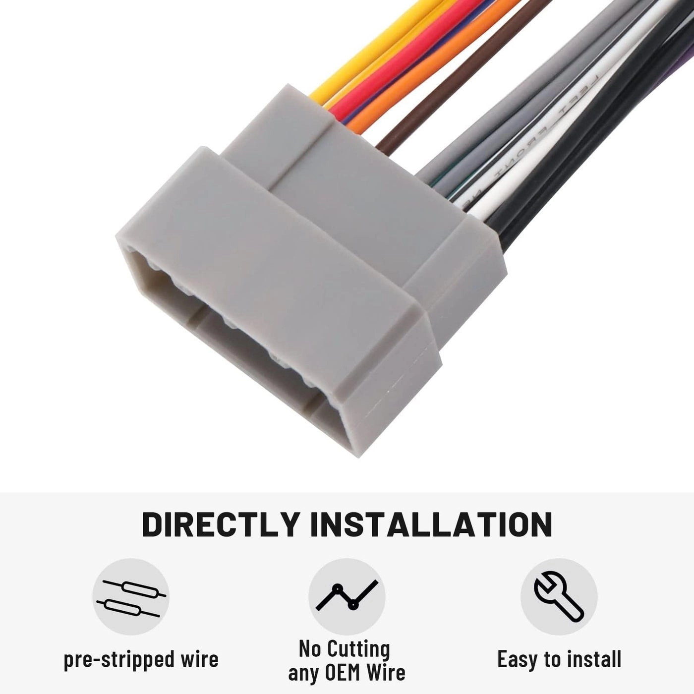 Car Stereo Wire Harness - Dodge Chrysler Jeep