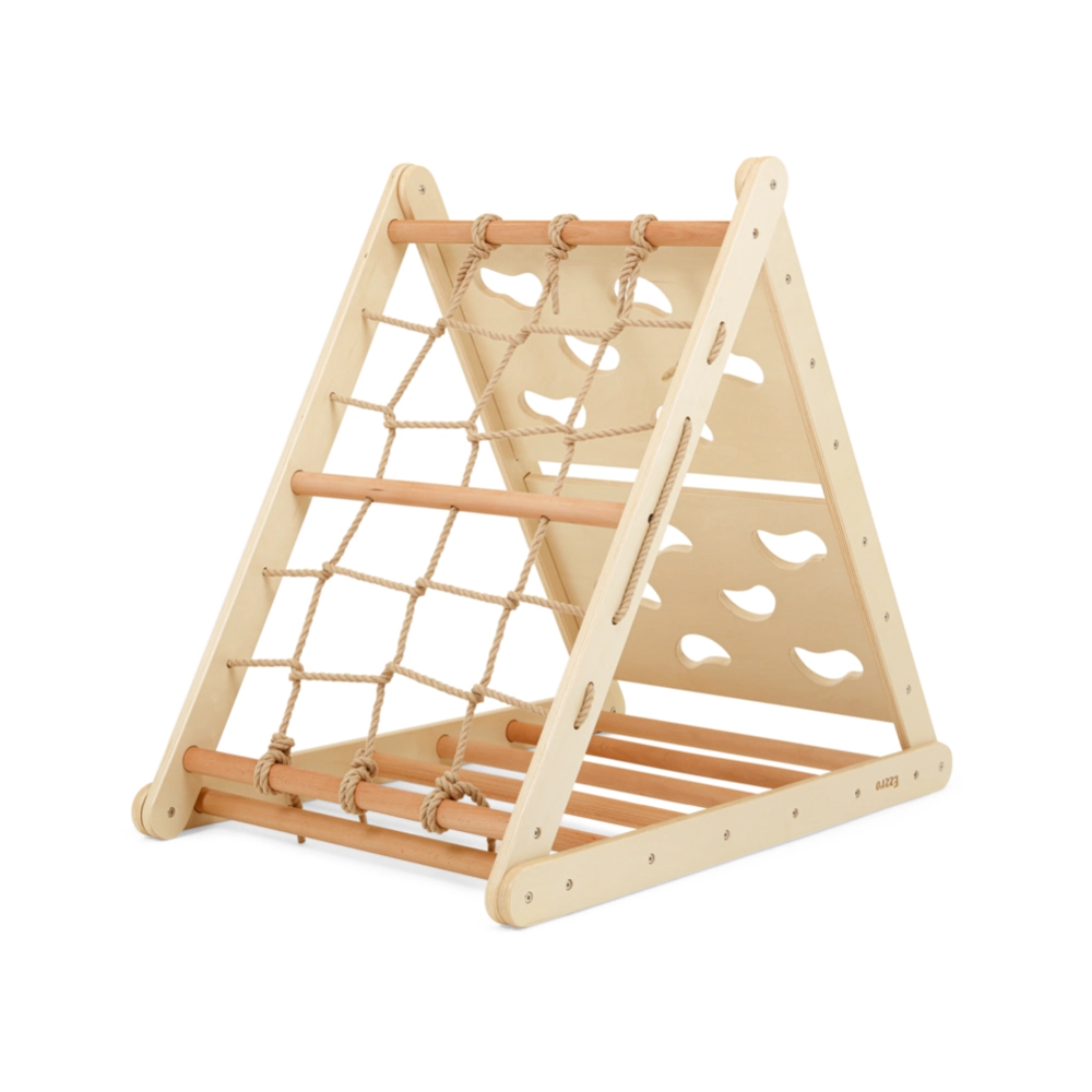 Climbing Pikler - Ladder & Ramp Slide Natural Large
