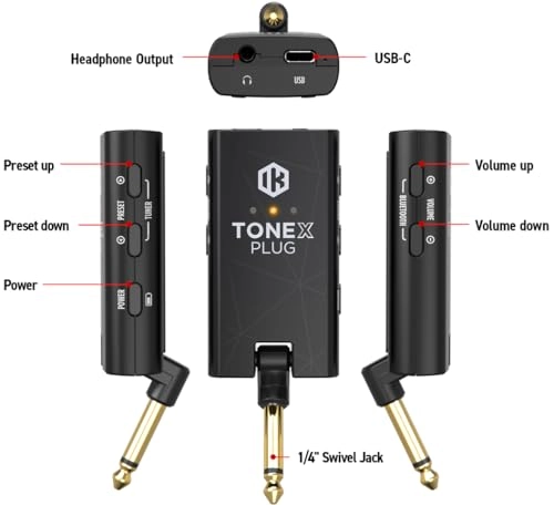 TONEX Plug - 40,000+ AI Tone Models USB-C Bluetooth