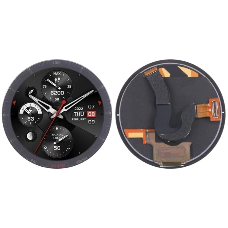 LCD Screen Digitizer Full Assembly With Frame for AMAZFIT Falcon - Red