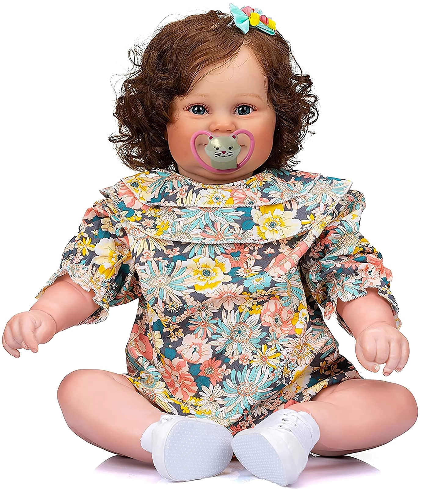 Reborn Toddler Doll - 24 inch Silicone Vinyl Ages 3+
