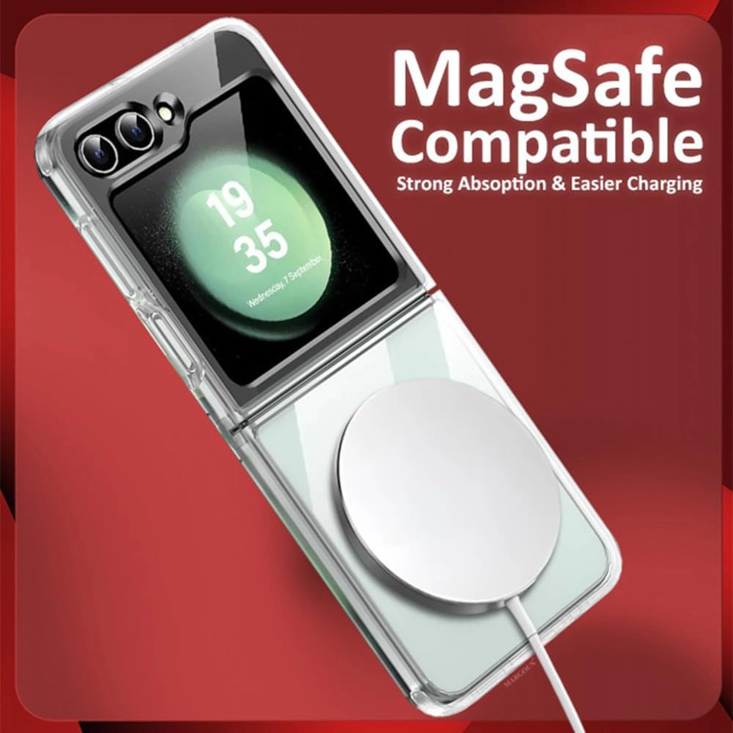 MagSafe Clear Case for Samsung Galaxy Z Flip 6