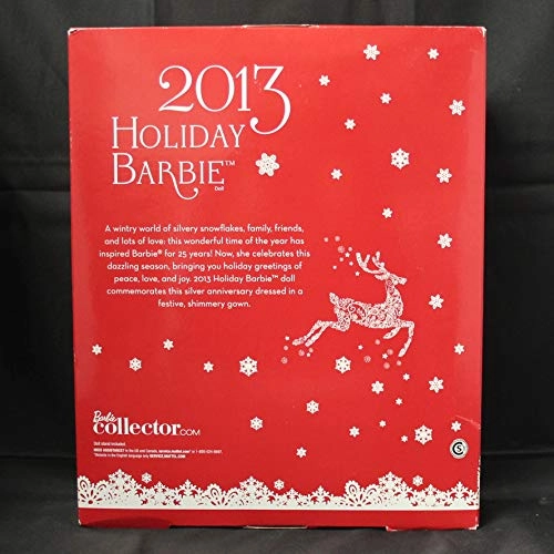 Holiday Barbie 25th Anniversary - 2013 Auburn