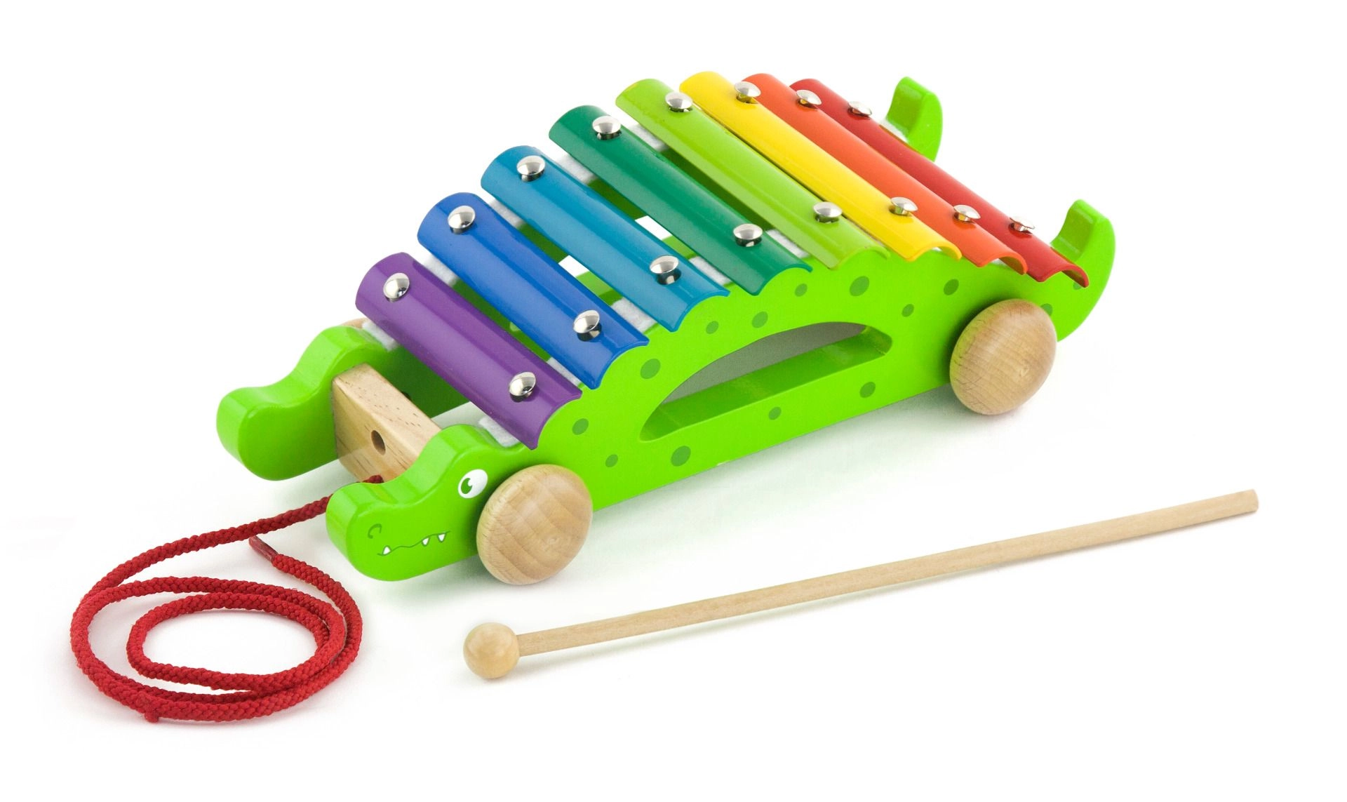VIGA Pull-along Xylophone - Croc
