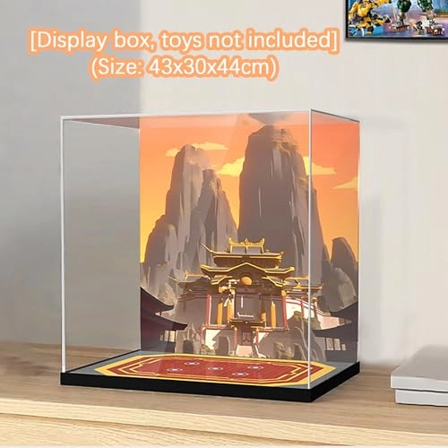Acrylic Display Case - 45x30x45cm Compatible with Lego 71821