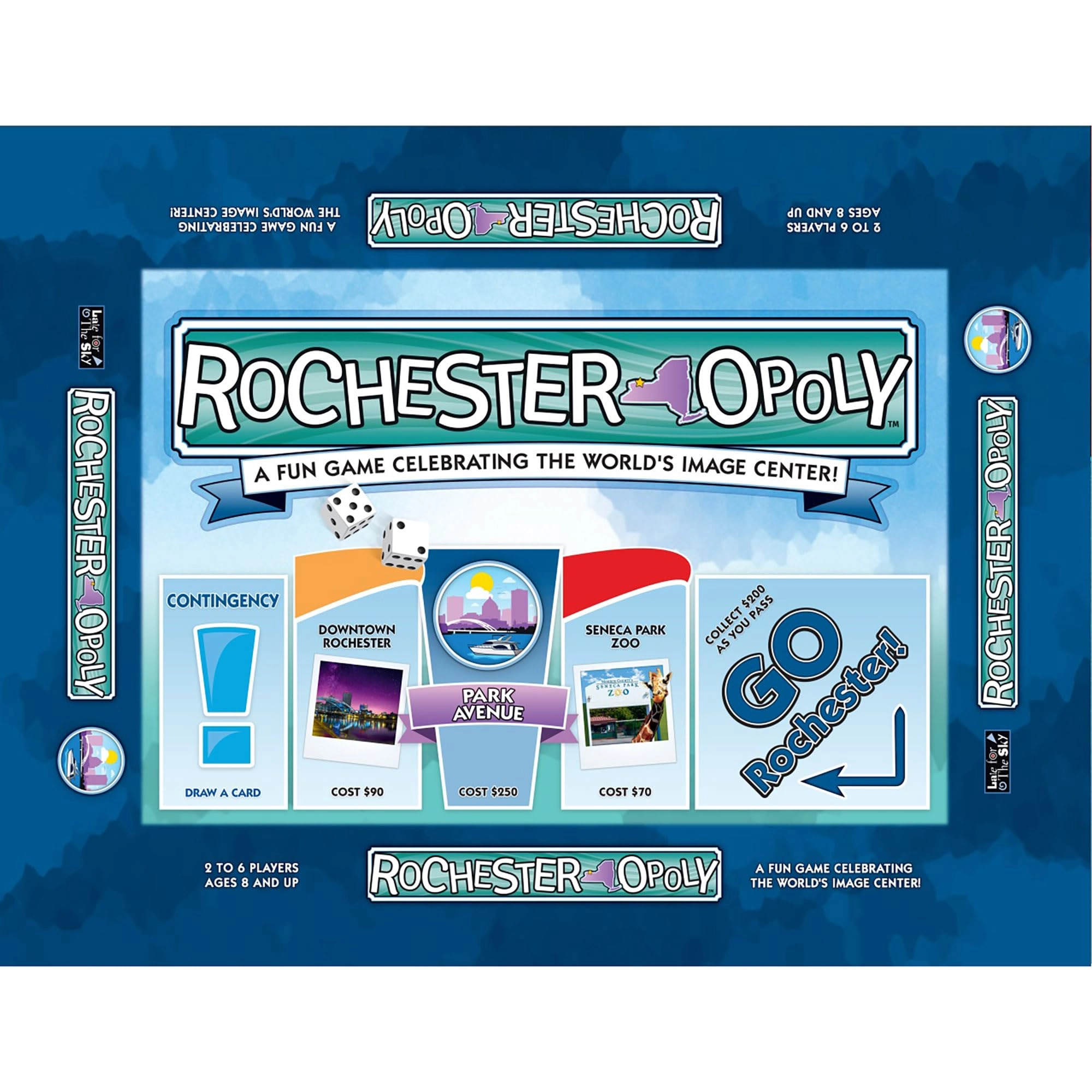 Late for the Sky Rochester-Opoly: City Themed Family