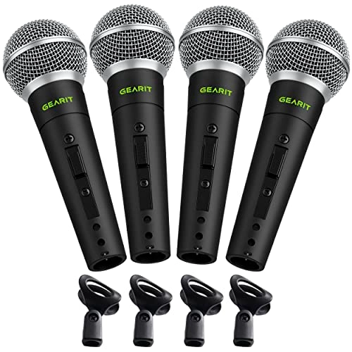 GI-MD1-4 XLR Microphone Pack