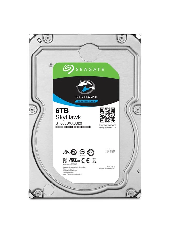 SkyHawk 3.5" 5400rpm 256MB eSATA (ST6000VX001) - 6TB