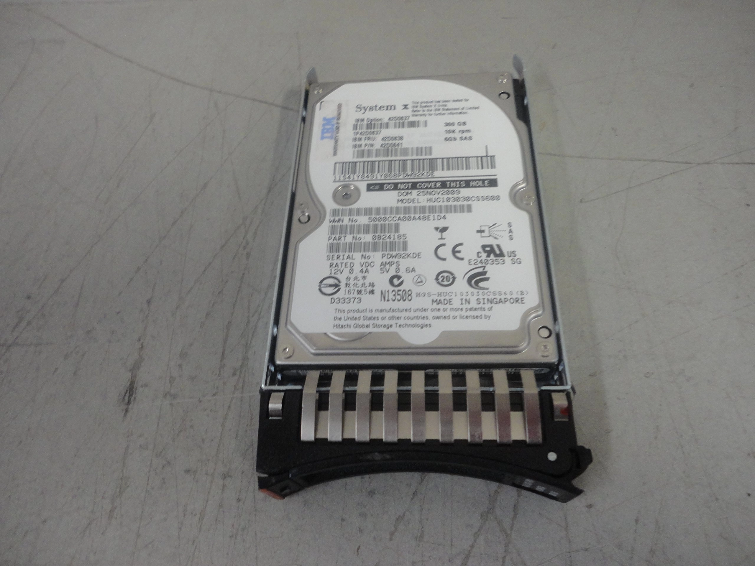 2.5" 10000rpm SAS 6Gb/s (90Y8877) - 300GB