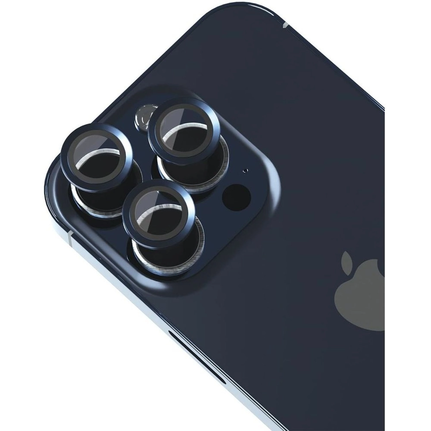 Max & Max Clear Tempered Glass Camera Lens Protector for iPhone 15 Pro / iPhone 15 Pro Max (3-Pack)