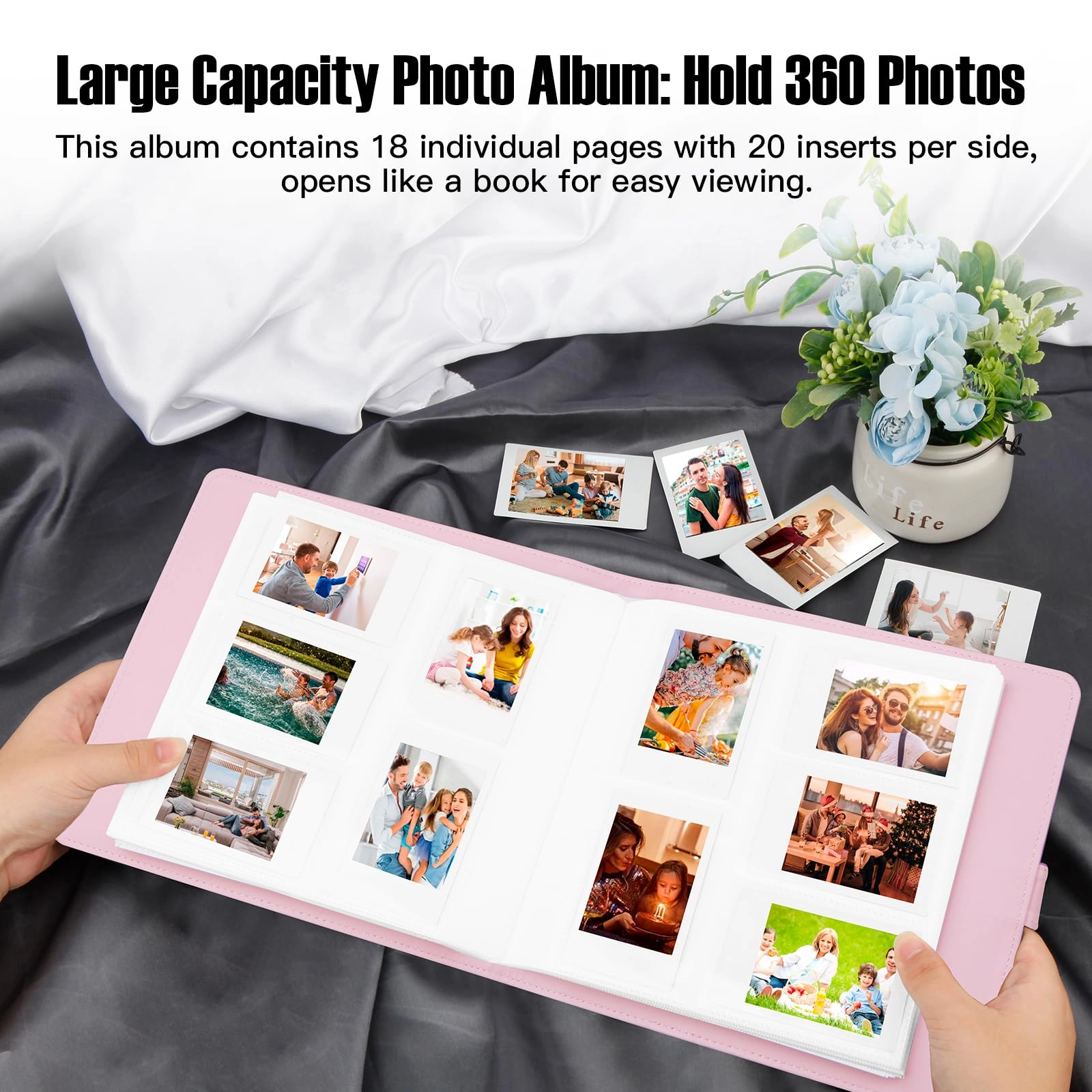 Mini Photo Album - 360 Pockets