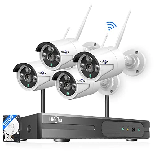 Hiseeu 10CH Dual WiFi NVR