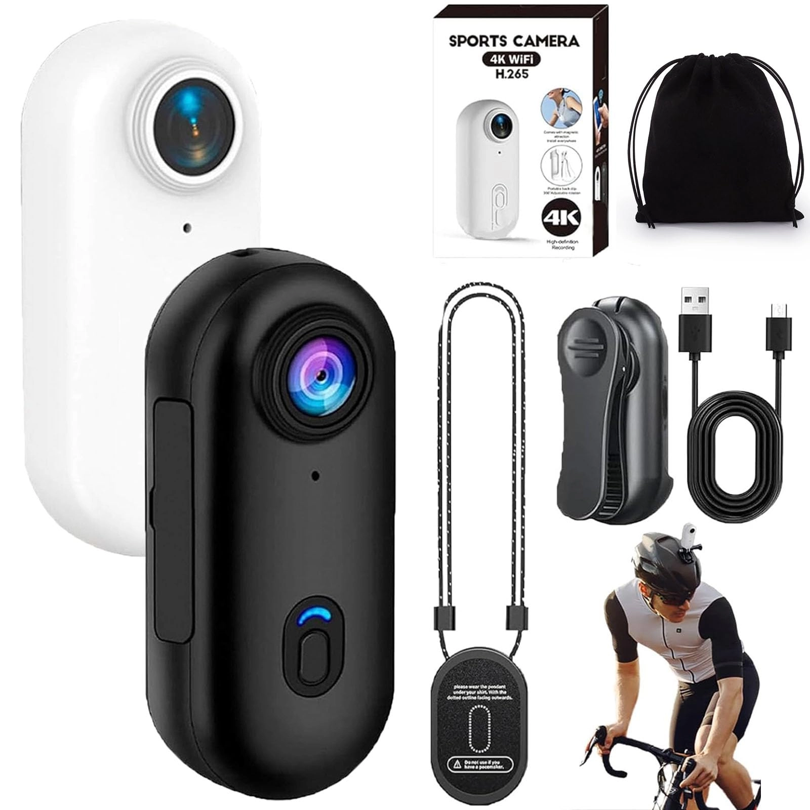 Gugliet HD Action Camera - 4K 30FPS