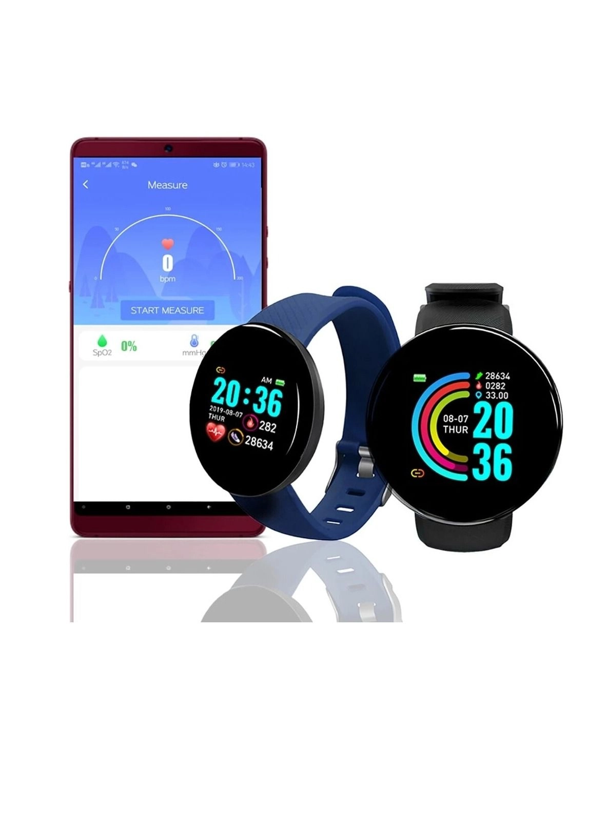 Smart Watch - Blood Pressure Heart Rate