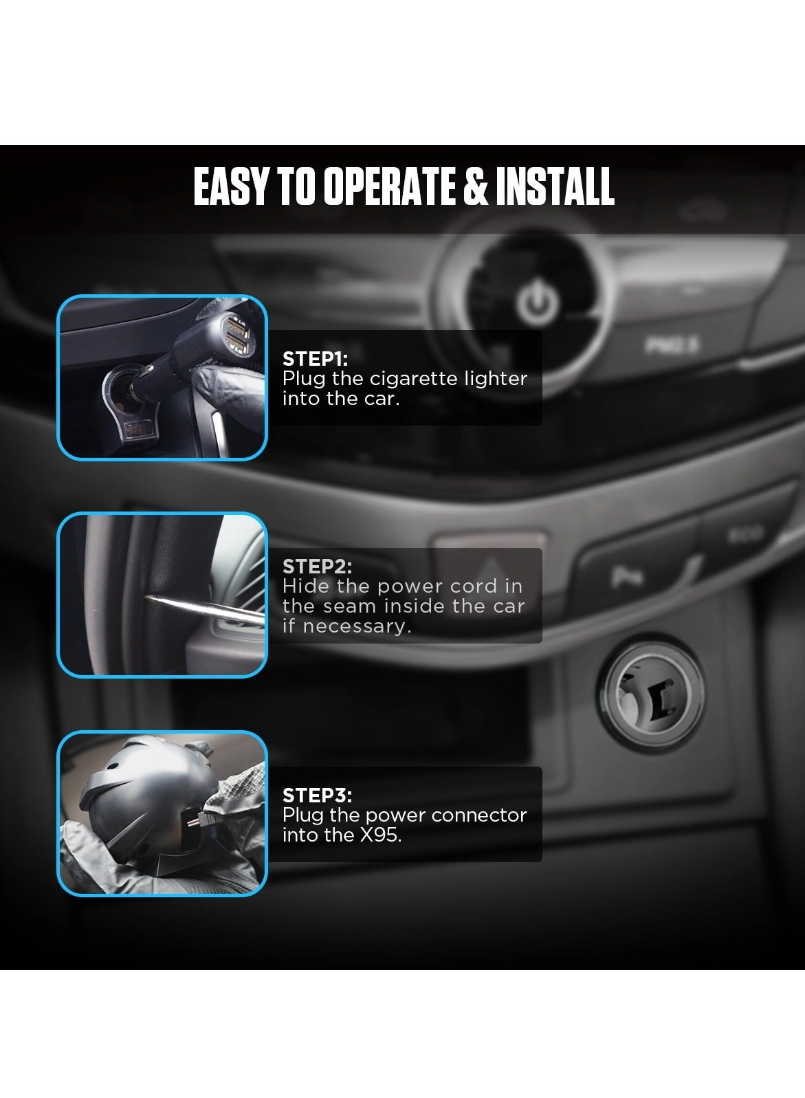 X95 - Car HUD GPS Inclinometer