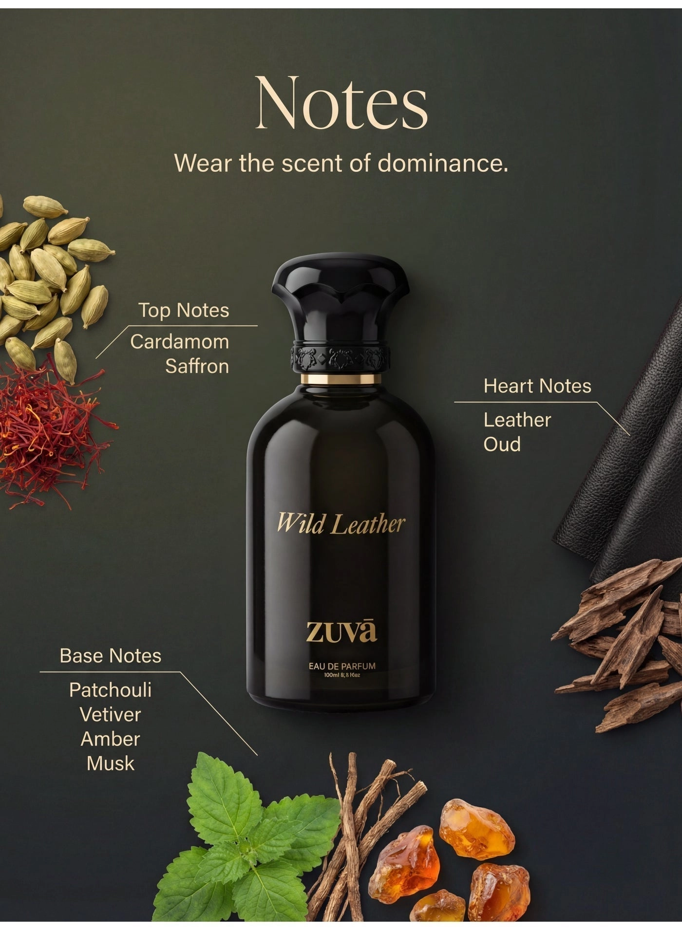 Wild Leather Eau de Parfum - 100ml