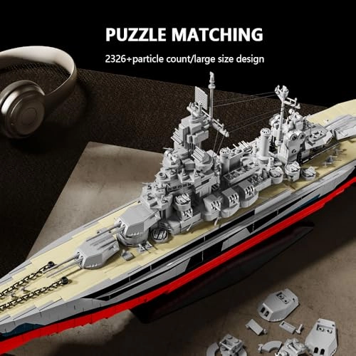 Colorado Battleship - USS Colorado 2326 pcs