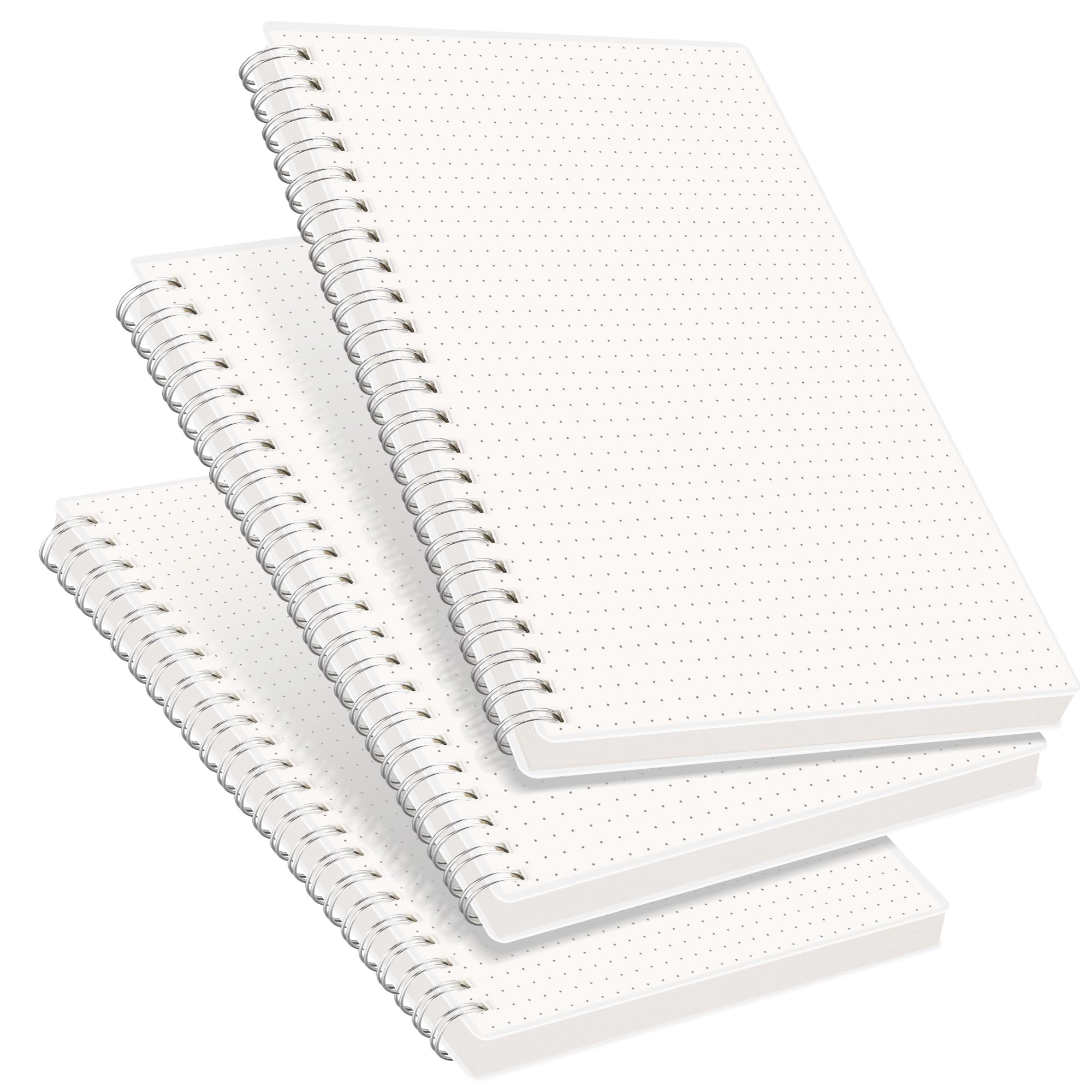 rettacy Dot Grid Notebook A5 Spiral - Dotted 80 Sheets