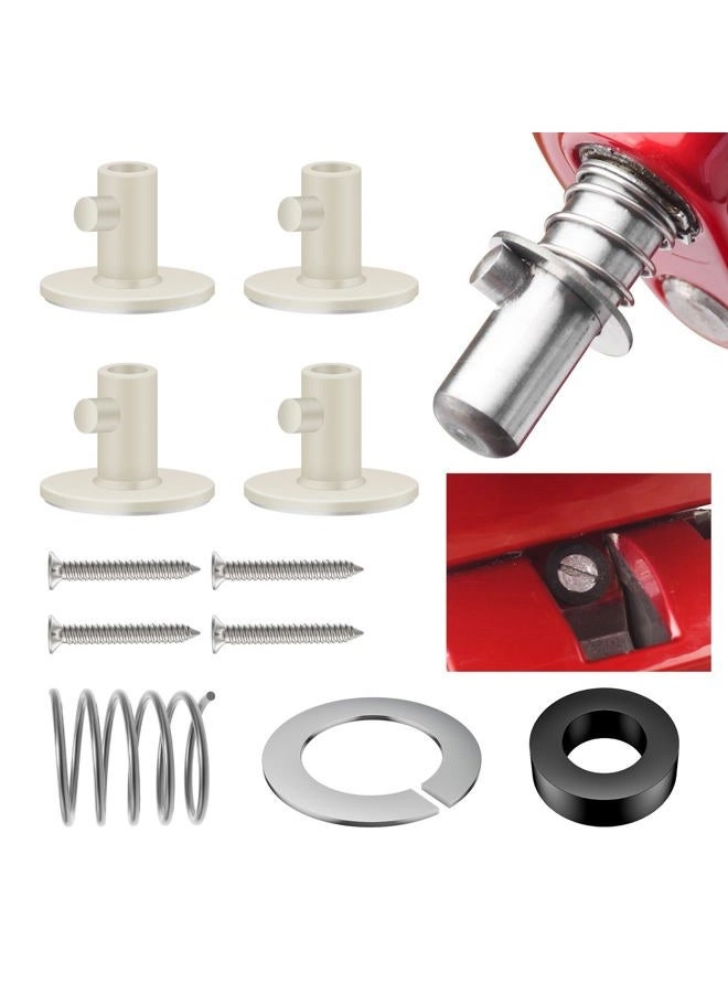 Karbay Spring and Washer & Tilt Head Mixers Attachments & Stand Mixer Attachment Holders Kit - 3.5 Quarts to 7 Quarts