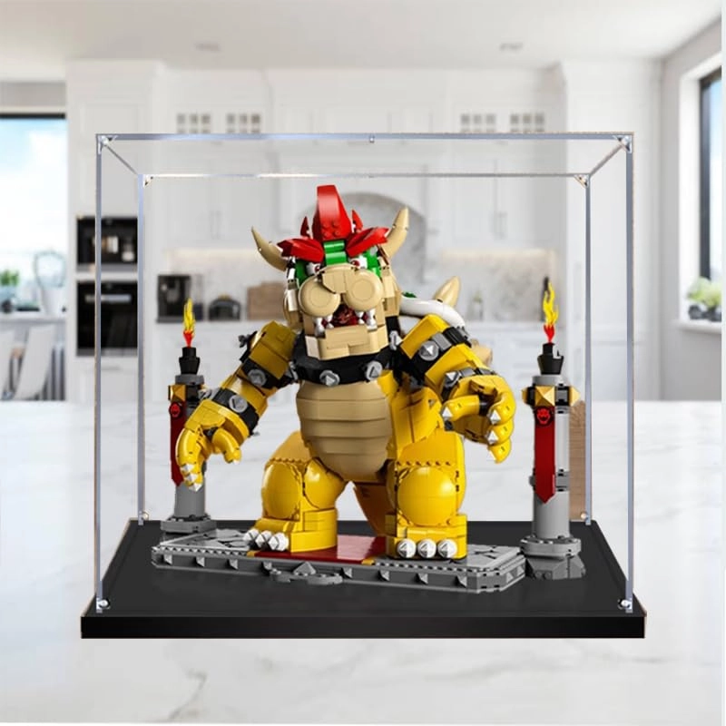 Clear Acrylic Display Case - LegoSuperMario