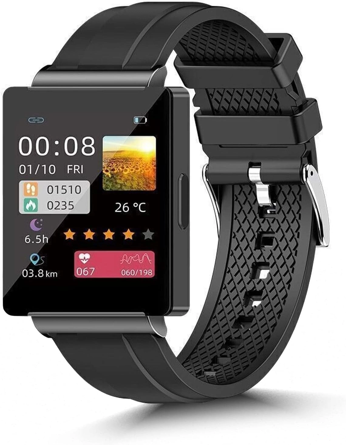 Non-Invasive Blood Glucose Test Smart Watch