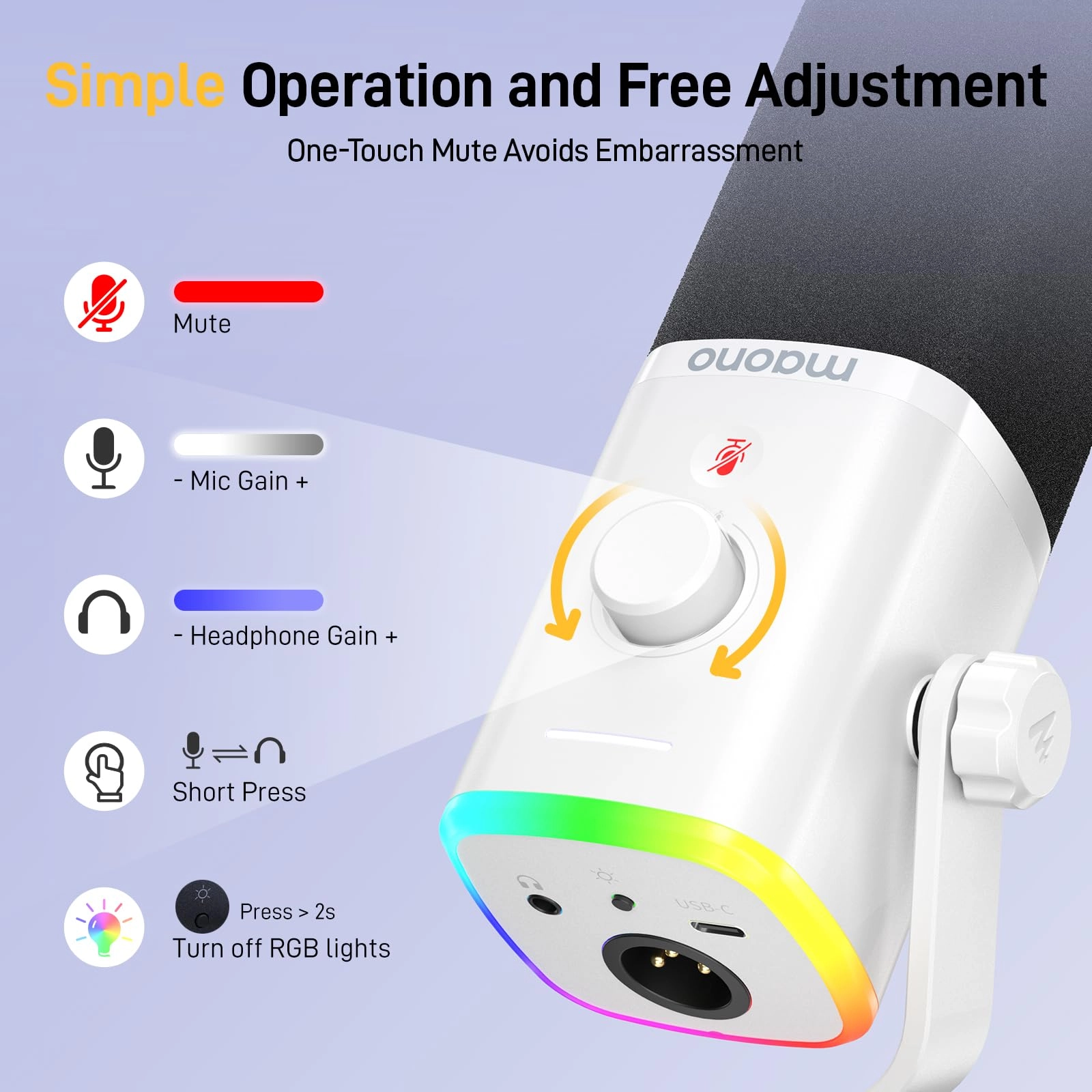 PD100X USB+XLR Microphone