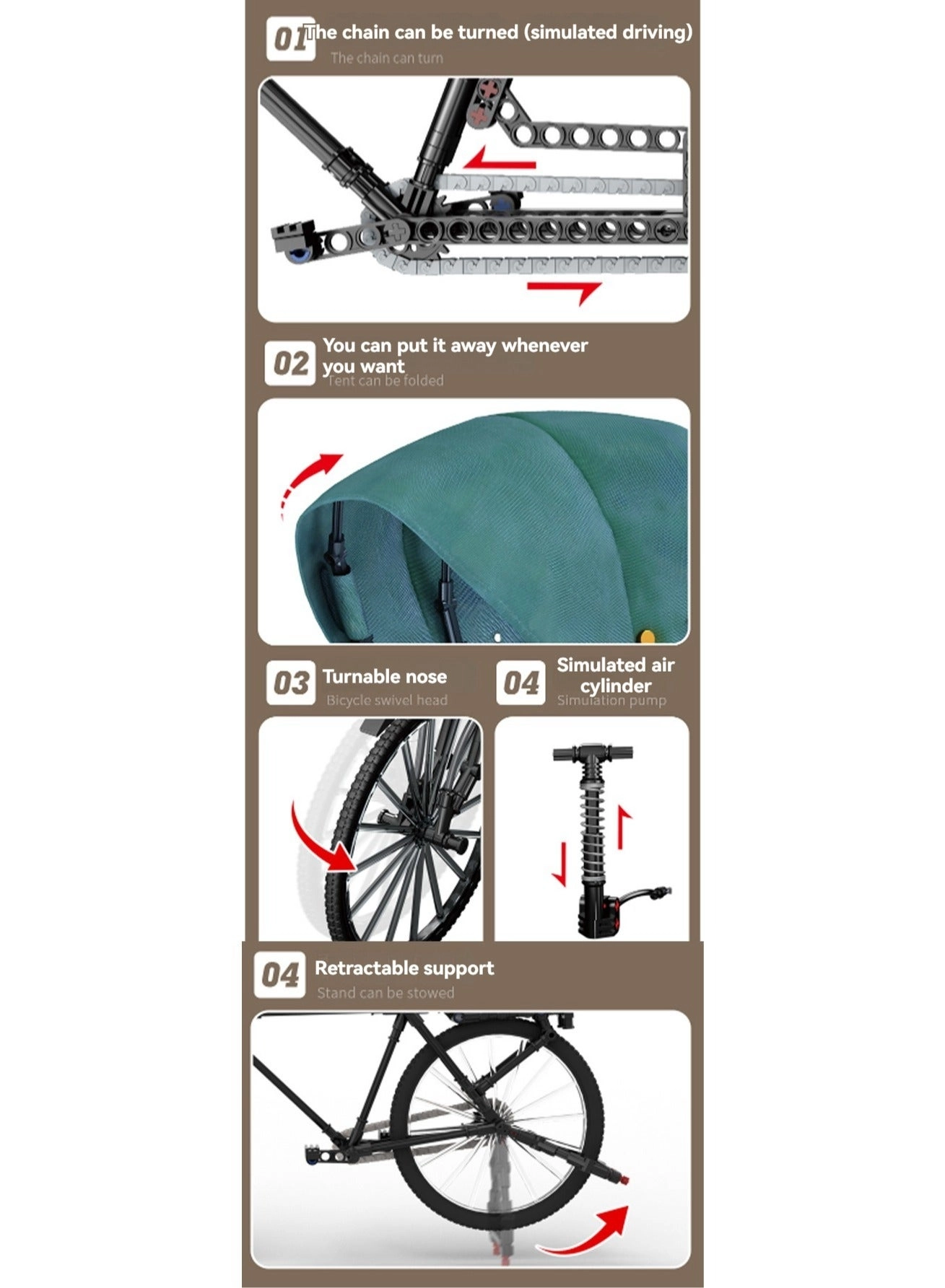 Three-Wheeled Rickshaw - 535 pcs