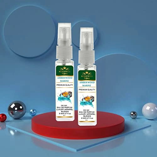 Amber Wood Marine Eau de Parfum 8ml Pack