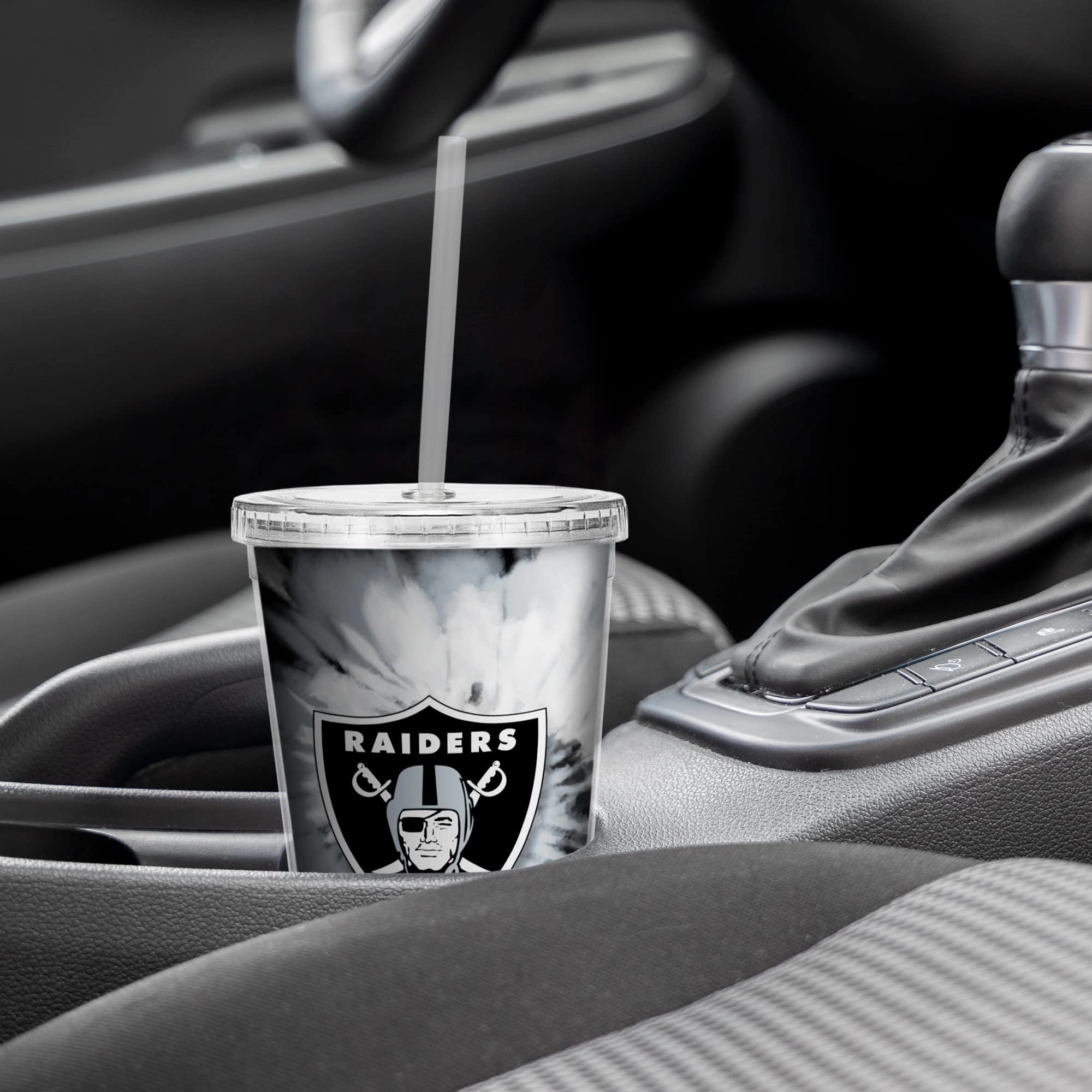 NFL Football Metallic Tie Dye Tumbler - 473ml
